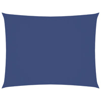 Parasole a Vela Oxford Rettangolare 3x6 m Blu 135543