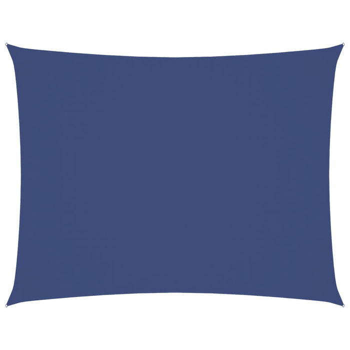 Parasole a Vela Oxford Rettangolare 3x6 m Blu 135543