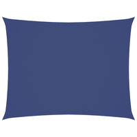 Parasole a Vela Oxford Rettangolare 3,5x4,5 m Blu 135544