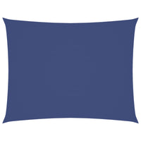 Parasole a Vela Oxford Rettangolare 3,5x5 m Blu 135545