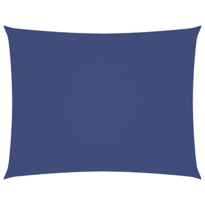 vidaXL Parasole a Vela Oxford Rettangolare 3,5x5 m Blu