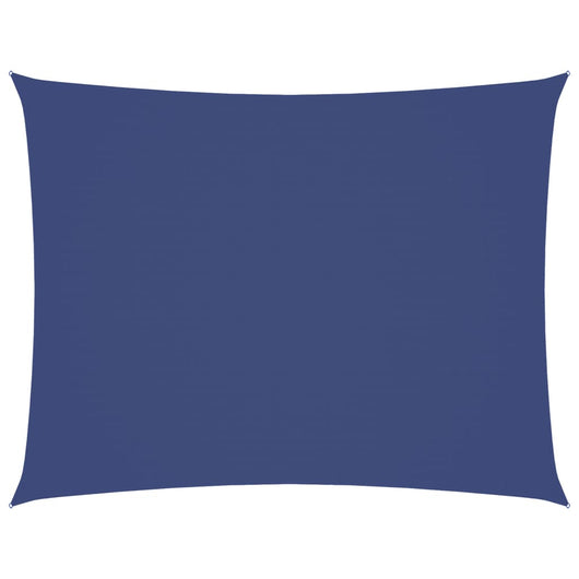 Parasole a Vela Oxford Rettangolare 4x5 m Blu 135546