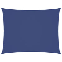 Parasole a Vela Oxford Rettangolare 4x5 m Blu