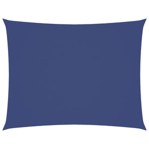 Parasole a Vela Oxford Rettangolare 4x5 m Blu