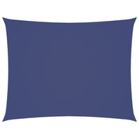 Parasole a Vela in Oxford Rettangolare 4x6 m Blu