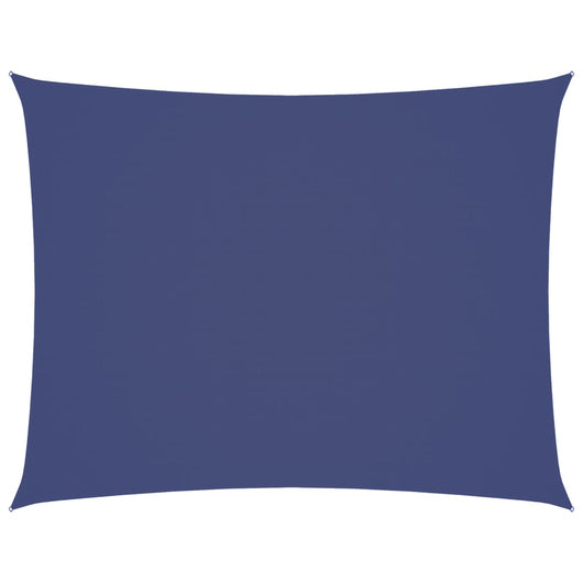 Parasole a Vela in Oxford Rettangolare 4x6 m Blu