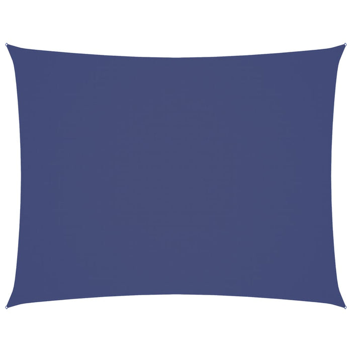 Parasole a Vela in Oxford Rettangolare 4x6 m Blu