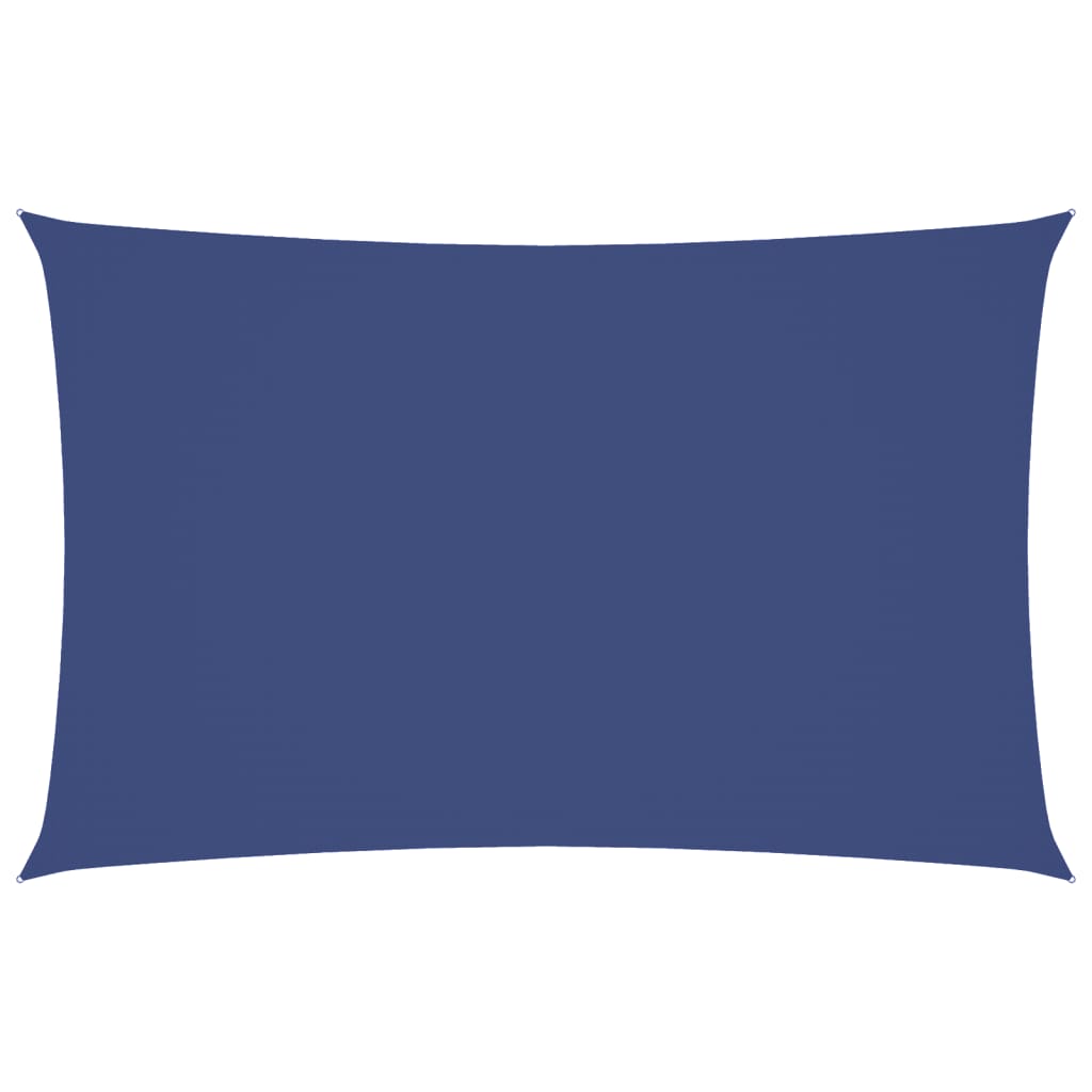Parasole a Vela Oxford Rettangolare 4x7 m Blu