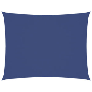 Parasole a Vela Oxford Rettangolare 5x6 m Blu 135549