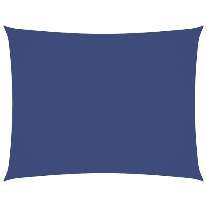 Parasole a Vela Oxford Rettangolare 5x6 m Blu 135549