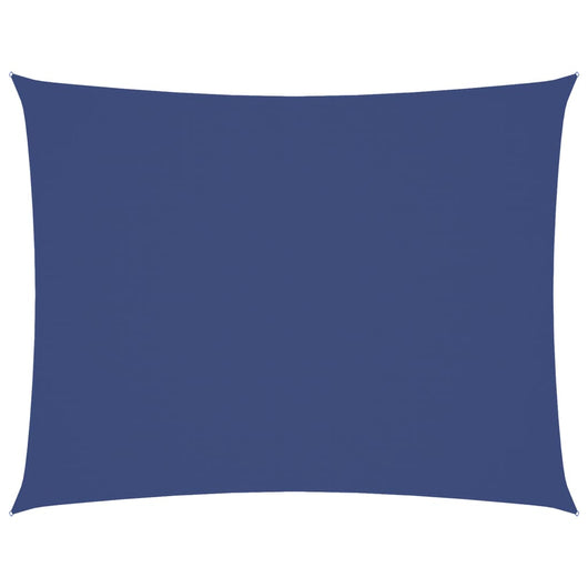 Parasole a Vela Oxford Rettangolare 5x6 m Blu