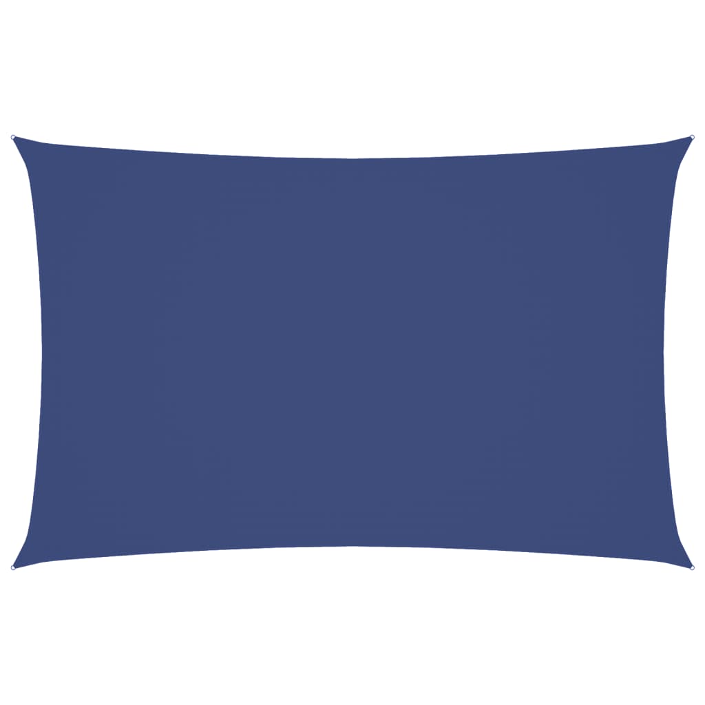 Parasole a Vela Oxford Rettangolare 5x8 m Blu 135551