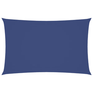 Parasole a Vela Oxford Rettangolare 5x8 m Blu 135551