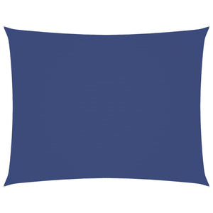 Parasole a Vela Oxford Rettangolare 6x7 m Blu 135552