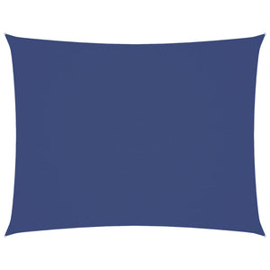 Parasole a Vela Oxford Rettangolare 6x8 m Blu 135553
