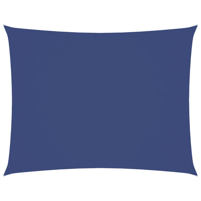 Parasole a Vela Oxford Rettangolare 6x8 m Blu 135553