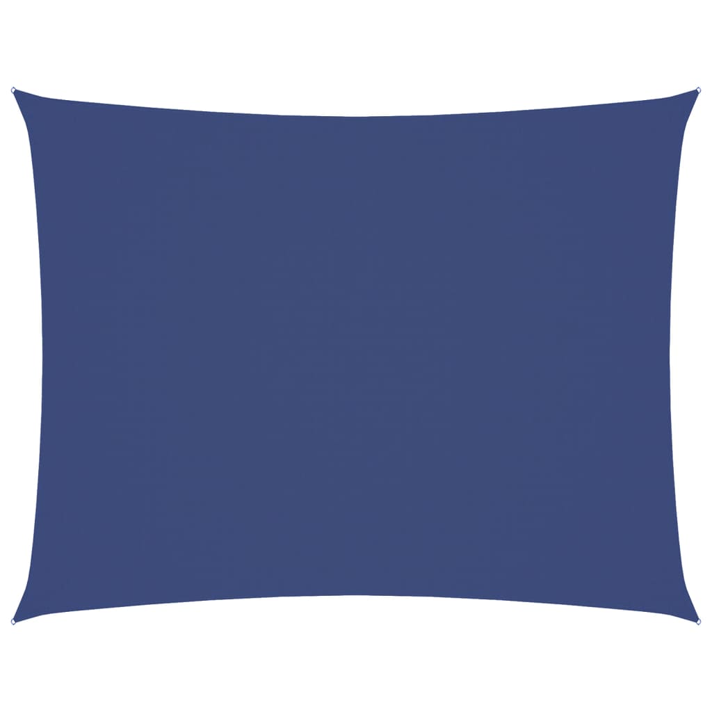 Parasole a Vela Oxford Rettangolare 6x8 m Blu