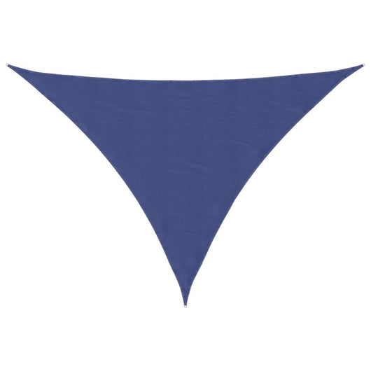 Parasole a Vela Oxford Triangolare 3x4x4 m Blu 135559