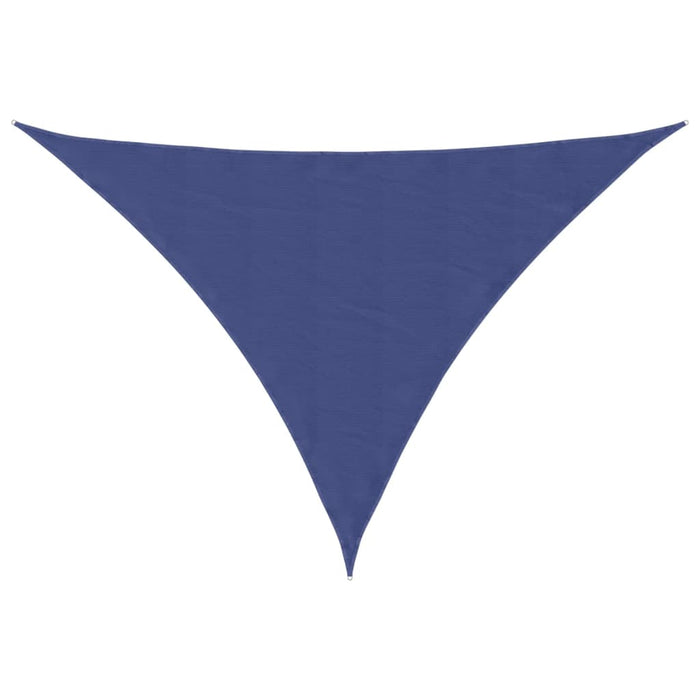 Parasole a Vela Oxford Triangolare 3x4x4 m Blu