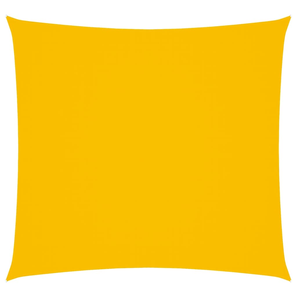 Vela Parasole in Tela Oxford Quadrata 3x3 m Gialla