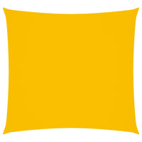 Vela Parasole in Tessuto Oxford Quadrata 3,6x3,6 m Gialla 135578