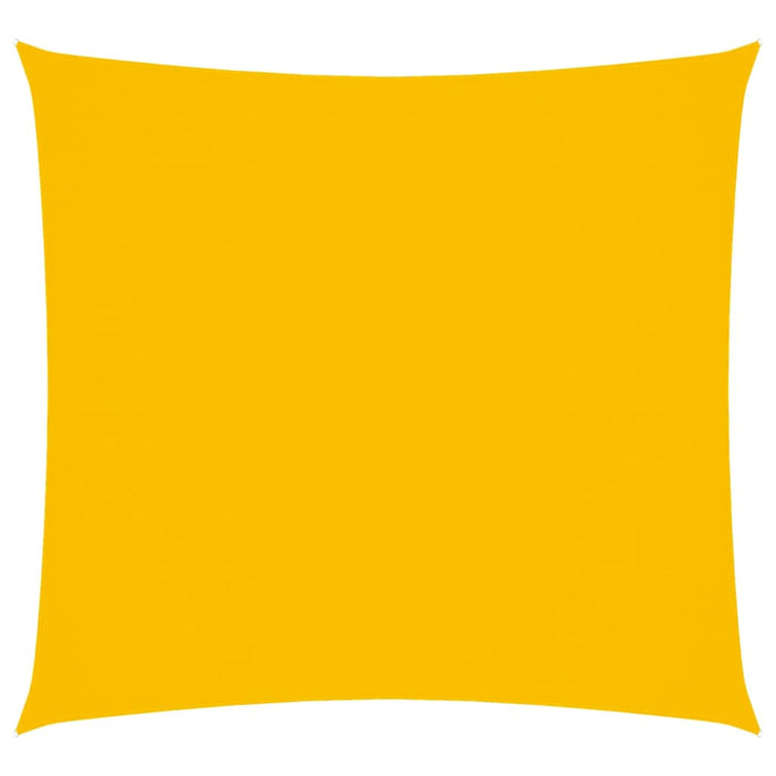 Vela Parasole in Tessuto Oxford Quadrata 3,6x3,6 m Gialla 135578