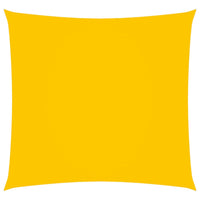 Telo parasole a vela in tessuto Oxford quadrato 36 x 36 m giallo 02_0009476