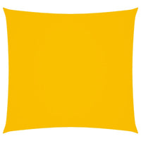 Vela Parasole in Tela Oxford Quadrata 5x5 m Gialla