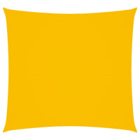 Parasole a Vela in Tela Oxford Quadrata 6x6 m Giallo 135582