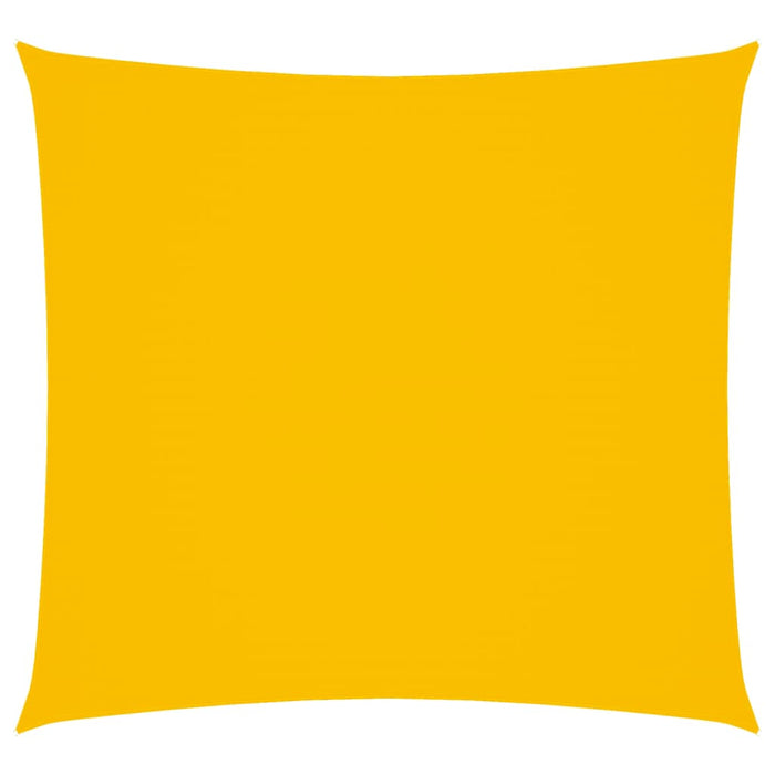 Parasole a Vela in Tela Oxford Quadrata 6x6 m Giallo