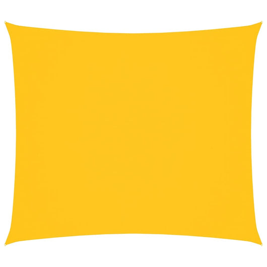 Parasole a Vela Oxford Rettangolare 2x2,5 m Giallo 135584