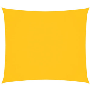 Parasole a Vela Oxford Rettangolare 2x2,5 m Giallo