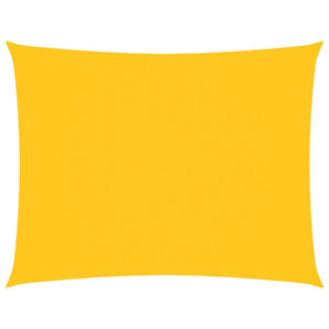 Parasole a Vela Oxford Rettangolare 2x3,5 m Gialla 135586