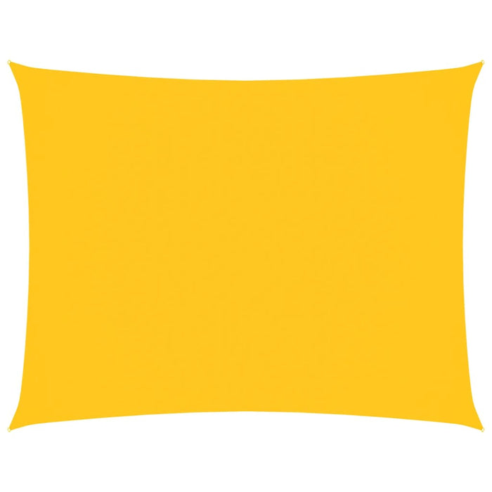 Parasole a Vela Oxford Rettangolare 2x3,5 m Gialla 135586
