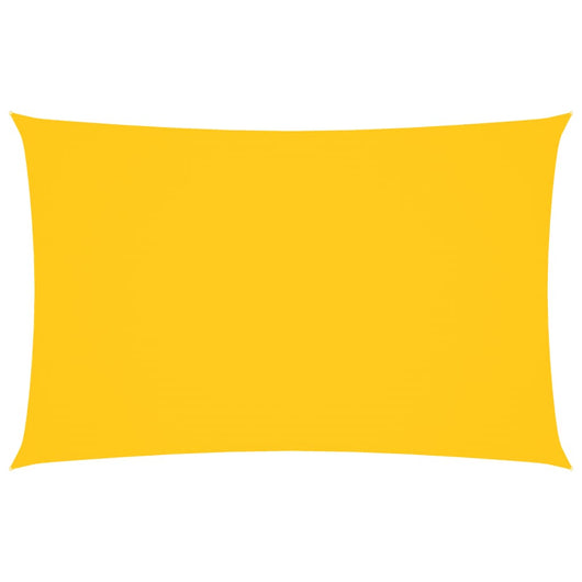 Parasole a Vela Oxford Rettangolare 2x4,5 m Gialla 135588