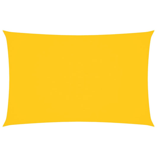 Parasole a Vela Oxford Rettangolare 2x5 m Gialla 135589