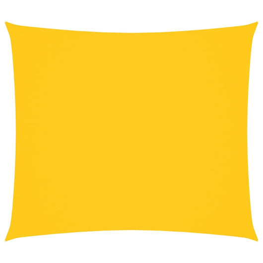 Parasole a Vela Oxford Rettangolare 2,5x3 m Gialla 135590