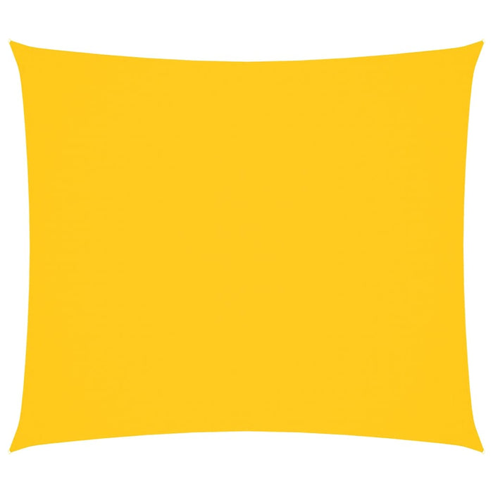 Parasole a Vela Oxford Rettangolare 2,5x3 m Gialla 135590
