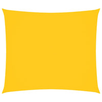 Parasole a Vela Oxford Rettangolare 2,5x3 m Gialla