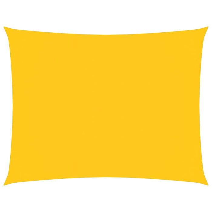 Parasole a Vela Oxford Rettangolare 2,5x4 m Gialla 135592
