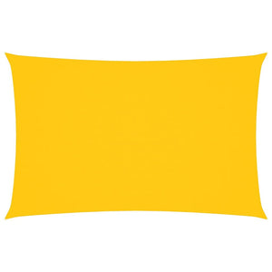 Parasole a Vela Oxford Rettangolare 2,5x5 m Giallo 135594