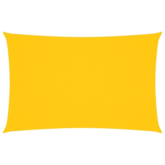 Parasole a Vela Oxford Rettangolare 2,5x5 m Giallo 135594