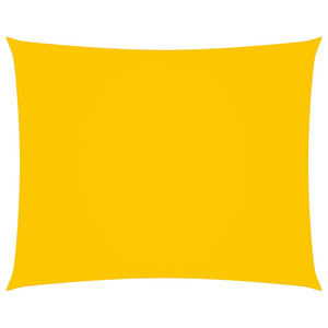 Parasole a Vela Oxford Rettangolare 3x4 m Gialla