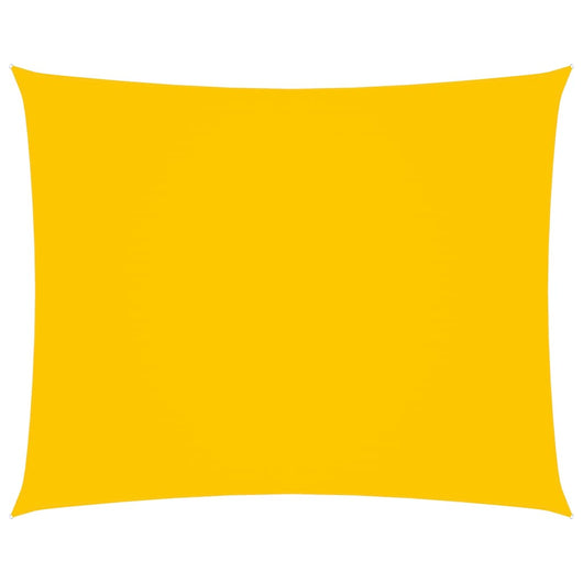 Parasole a Vela Oxford Rettangolare 3x4 m Gialla