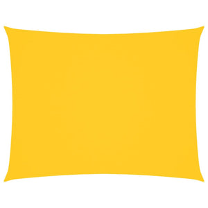 Parasole a Vela Oxford Rettangolare 3x4,5 m Gialla 135596