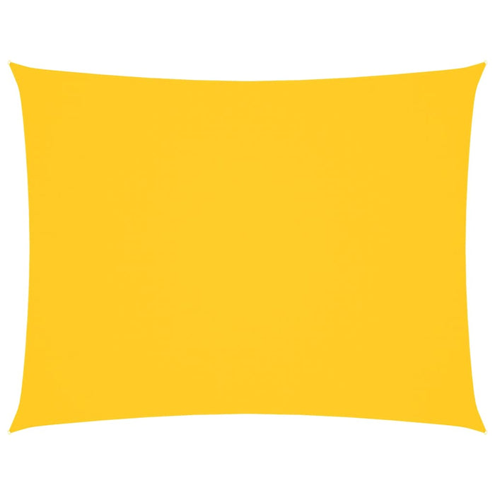 Parasole a Vela Oxford Rettangolare 3x4,5 m Gialla