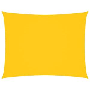 Parasole a Vela Oxford Rettangolare 3x6 m Gialla