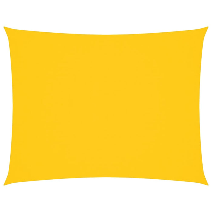 Parasole a Vela Oxford Rettangolare 3x6 m Gialla