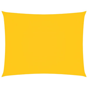 Parasole a Vela Oxford Rettangolare 3,5x5 m Gialla 135600