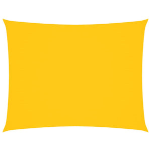 Parasole a Vela Oxford Rettangolare 4x5 m Gialla 135601